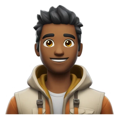 skin beau fortnite sticker