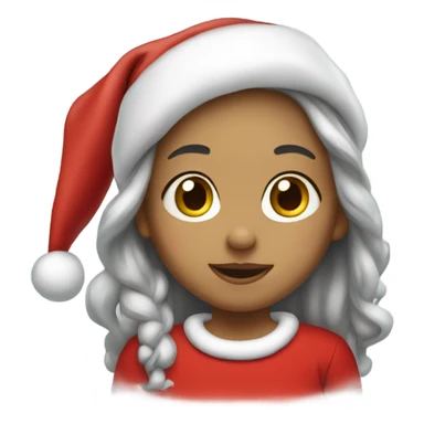 Santa’s granddaughter  sticker
