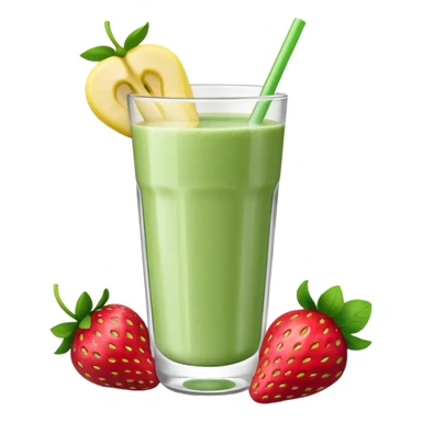 strawberry banana spinach smoothie  sticker