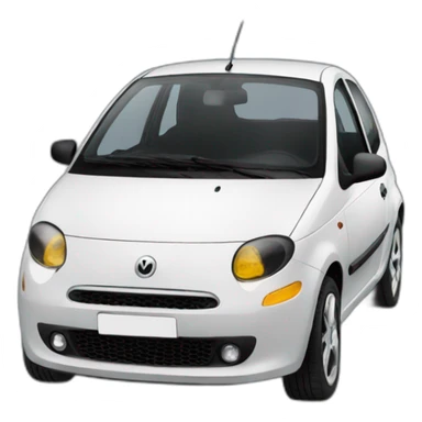 Un homme noir dans une twingo sticker