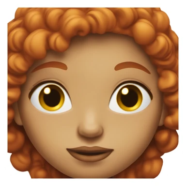 Red head lady with big booty sticker