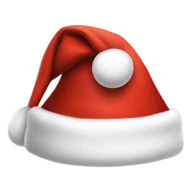 Santa hat sticker