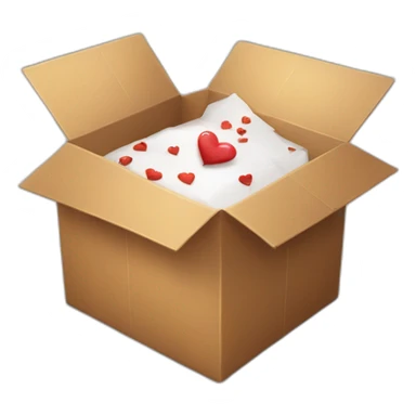 romantic mystery box sticker