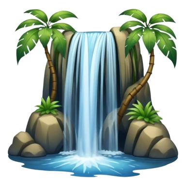 waterfall sticker