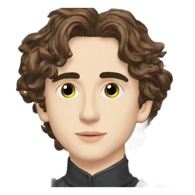 paul atreides timothe chalamet sticker