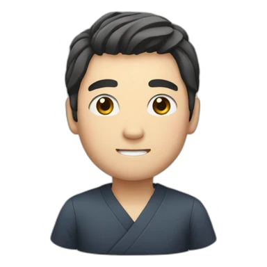 Men Japonese sticker