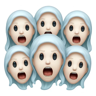 screaming souls of the ancestory sticker