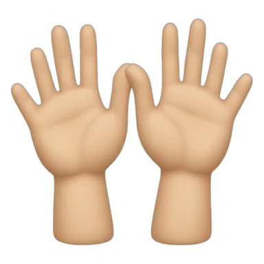 signe JUL avec les 2 mains sticker