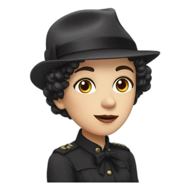 Charli chaplin sticker