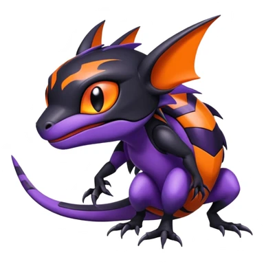 Noibat-Salandit-Litten-Hybrid sticker