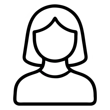 Add a soft pink background and pink accents to the modern icon style female silhouette, clean lines. sticker