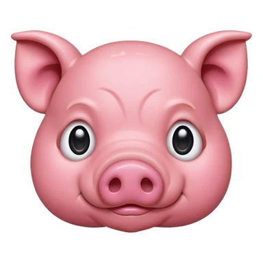 Only pig nose sticker