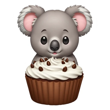 Koala cake sticker