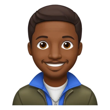 Stevie J, Record Producer (b.1973) with dark brown hair sticker