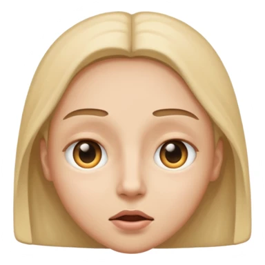 one eye open one not all the way open  sticker