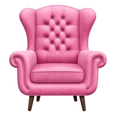 fabrics pink chair sticker