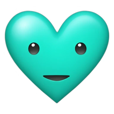 "I ❤️ CC" in turquoise sticker