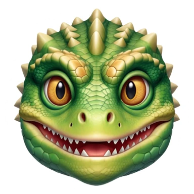 Trump as a lizard sticker