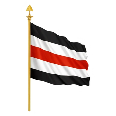 Kingdom of Egypt flag 1950 sticker