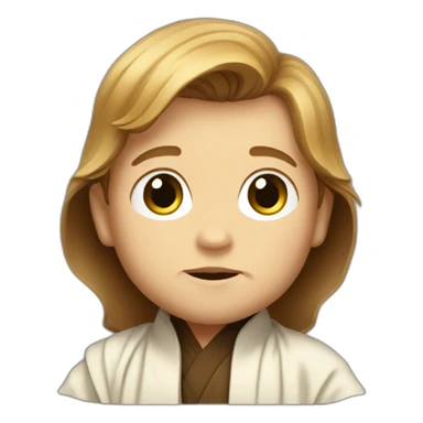 Baby Obiwan sticker