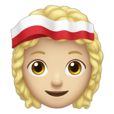 Drapeau polonais sticker