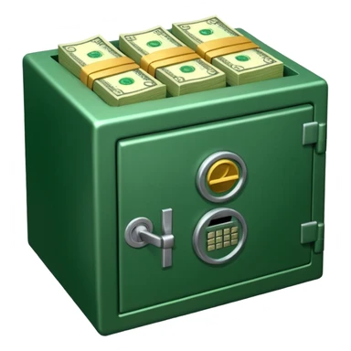 money savings in bank sticker