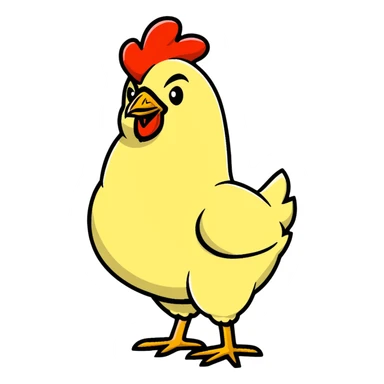 chicken thigh sticker
