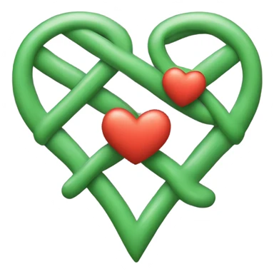 xoxo heart sticker