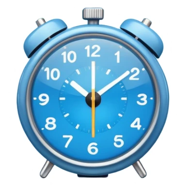 Focused Timer" (Blue Minimalist) sticker
