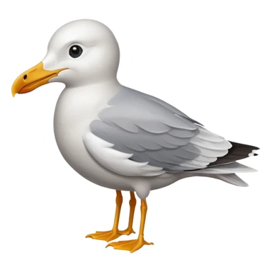 Seagull
Apple emoji style. sticker