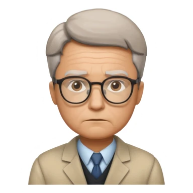 professor in the Money Heist TV show sticker