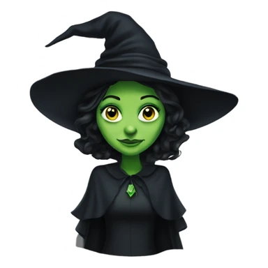 Elphaba from wicked sticker