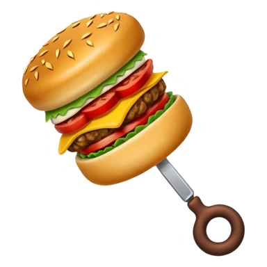 Une broche à kebab sticker