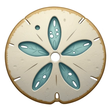 Sand dollar  sticker