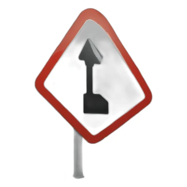 Roadsign sticker