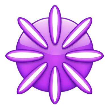 glitter purple symbol cancel sticker
