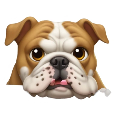 bulldog y dinosaurio en un coche pistacho sticker