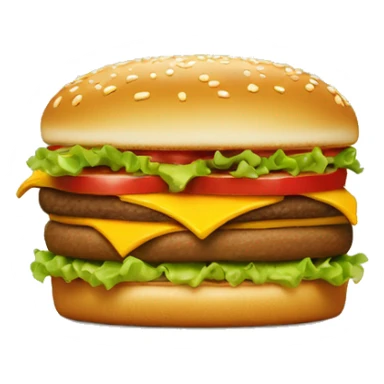 Big Mac McDonald’s one portion sticker