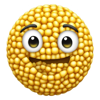 Ball of corn sticker