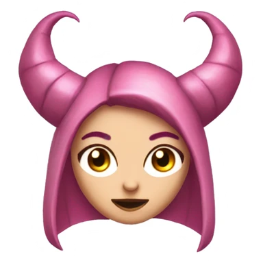 pink  succubus  sticker