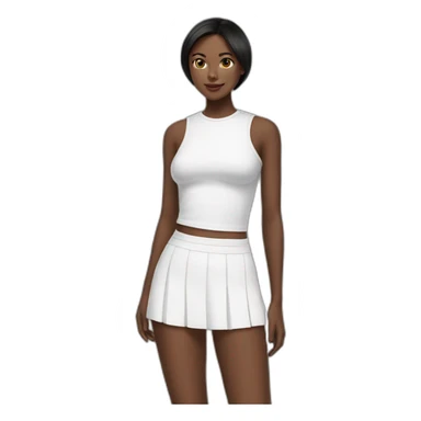 white-knickers-long-white-socks-black-skirt sticker