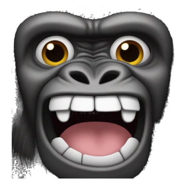 Gorille qui pleure de rire  sticker