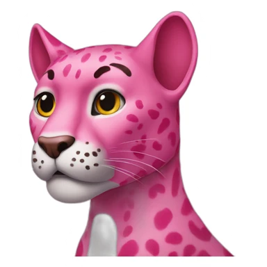 KAZRAÓKE is the pink panther sticker