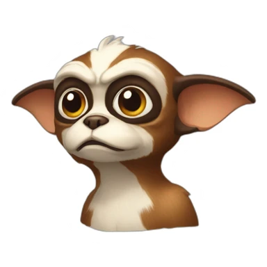 Gizmo gremlins head sticker