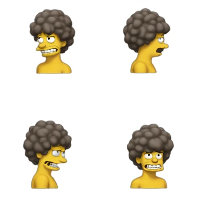 otto of simpsons sticker