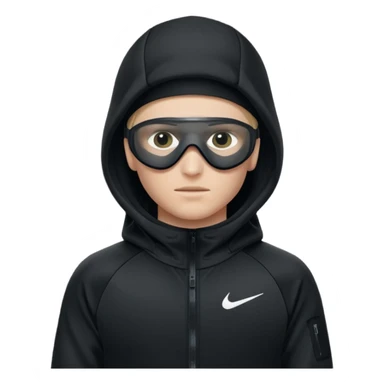 White person wearing a Nike Tex with hood and ski mask co all black and https://encrypted-tbn0.gstatic.com/images?q=tbn:ANd9GcTQEV3H5Fpq8Dp-ki2RTwgbdHqMsKZzDtarA9ywqiFzKVKjxdLc5Fq9yDOax7-XC4trueI2pFuItpqM_TVrGODdDG5la_rbm9lB8utSLKXm&s=10 sticker
