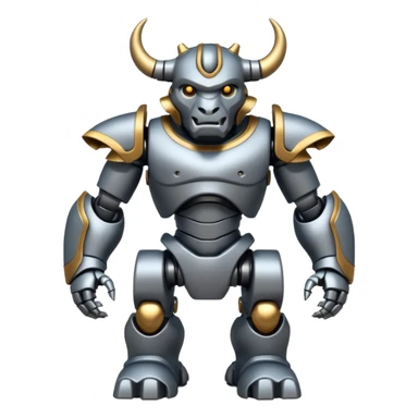 Robot Minotaur sticker