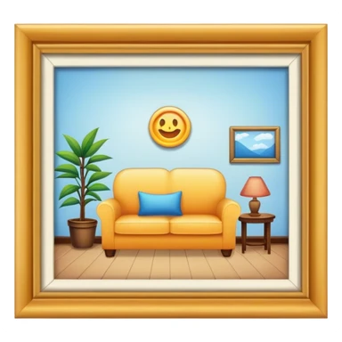 indoor background sticker