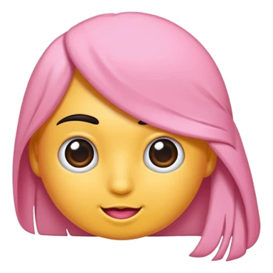 Kalp atan pembe tavşan sticker