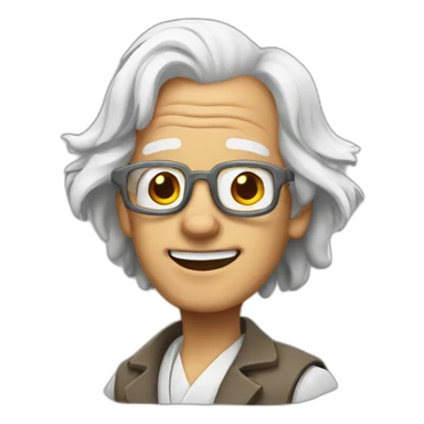 cute doc brown sticker